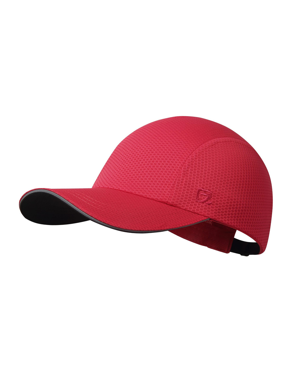 Women's Race Day Running Cap Performance Mesh Hat | Red | Size 6 5/8-7 1/2